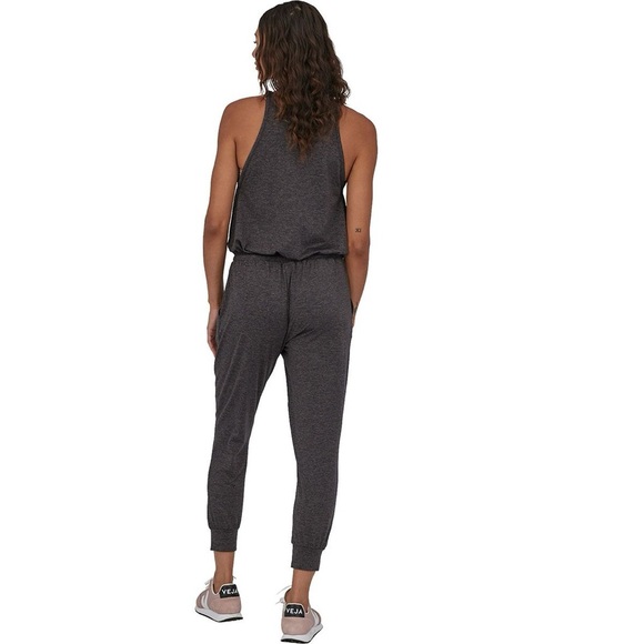 Patagonia Seabrook Jumpsuit- Women's Ink Black Size Small - Picture 2 of 6